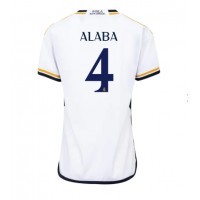 Koszulka piłkarska Real Madrid David Alaba #4 Strój Domowy dla kobiety 2023-24 tanio Krótki Rękaw